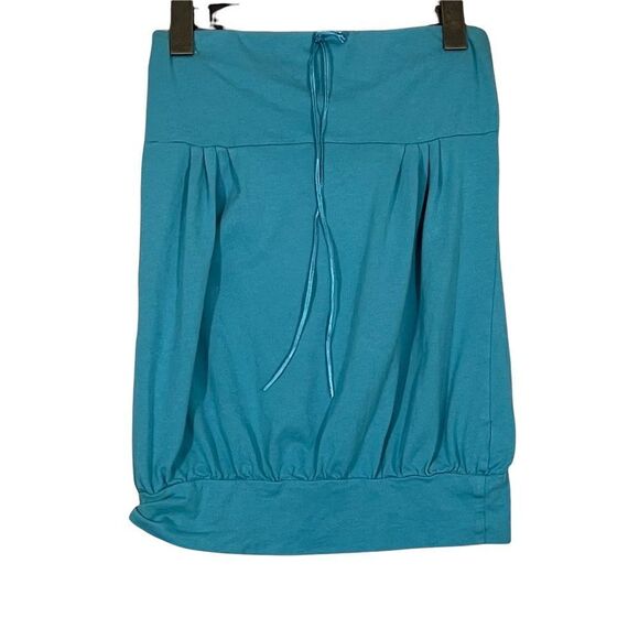 Jacob Blue Strapless Top Size M - Picture 2 of 2